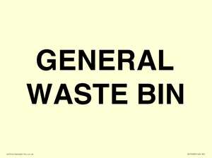 GENERAL WASTE BIN